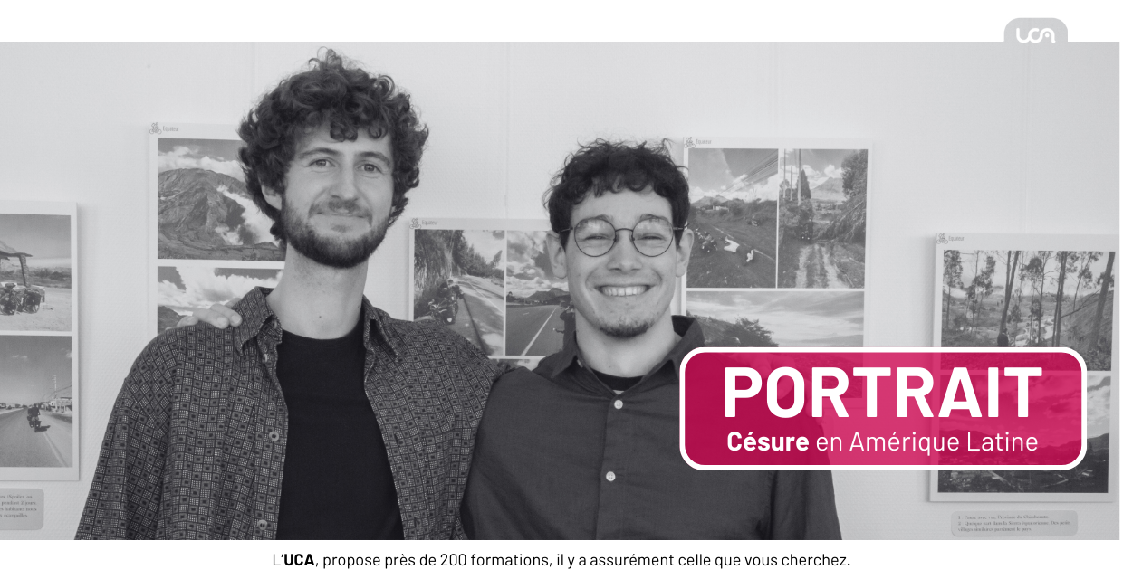 Hector et Mario, lors de l'inauguration de leur exposition à la Rotonde